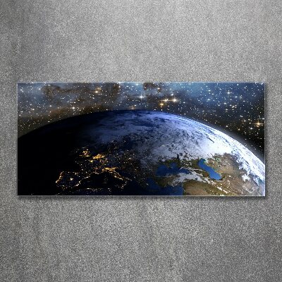Cuadro metacrilato horizontal Planeta Tierra