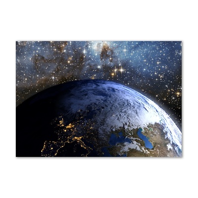 Cuadro metacrilato horizontal Planeta Tierra