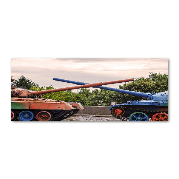 Cuadro metacrilato horizontal Dos tanques