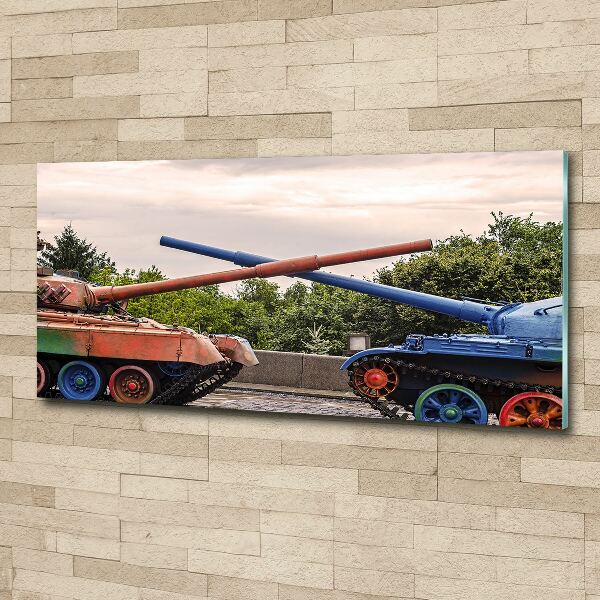 Cuadro metacrilato horizontal Dos tanques