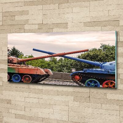 Cuadro metacrilato horizontal Dos tanques