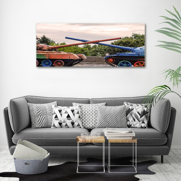 Cuadro metacrilato horizontal Dos tanques
