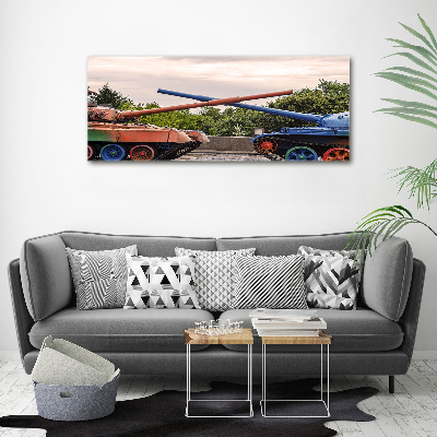 Cuadro metacrilato horizontal Dos tanques