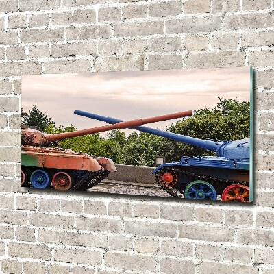 Cuadro metacrilato horizontal Dos tanques