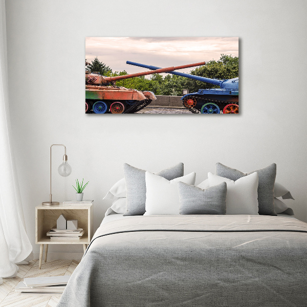 Cuadro metacrilato horizontal Dos tanques