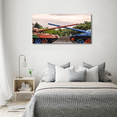Cuadro metacrilato horizontal Dos tanques