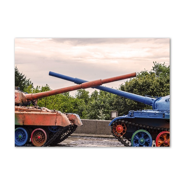 Cuadro metacrilato horizontal Dos tanques