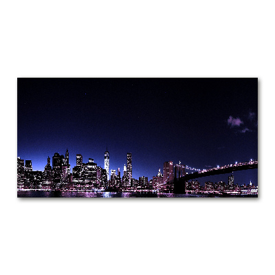 Cuadro metacrilato horizontal Puente de Brooklyn