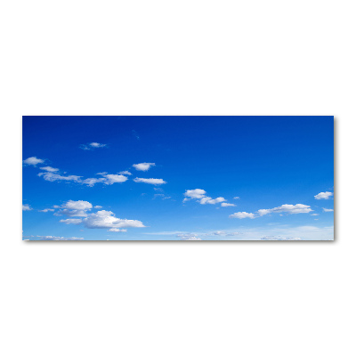 Cuadro metacrilato horizontal Nubes en el cielo