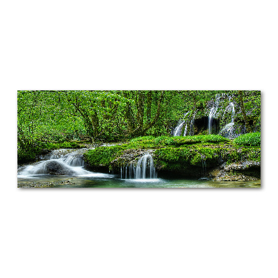 Cuadro acrílico horizontal Cascadas