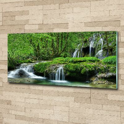 Cuadro acrílico horizontal Cascadas