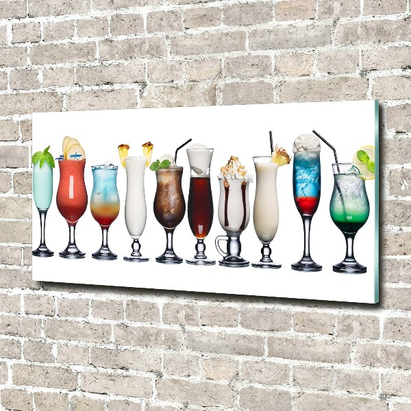 Cuadro metacrilato horizontal Juego de bebidas