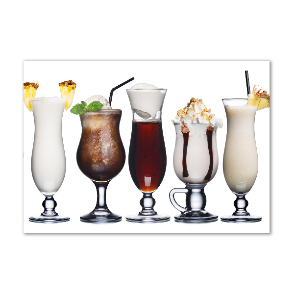 Cuadro metacrilato horizontal Juego de bebidas