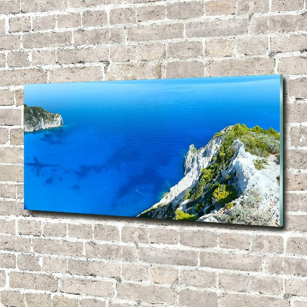 Pintura en acrílico horizontal Zante Grecia