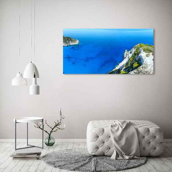 Pintura en acrílico horizontal Zante Grecia