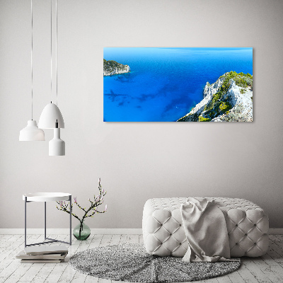 Pintura en acrílico horizontal Zante Grecia