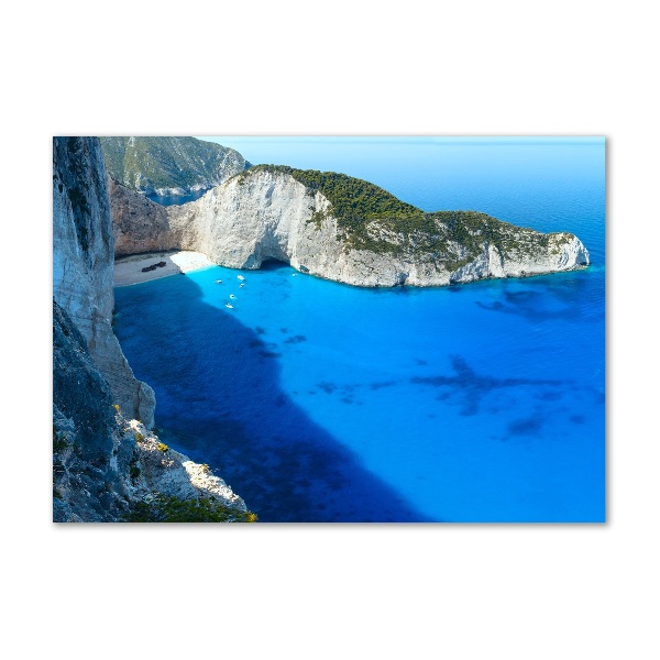 Pintura en acrílico horizontal Zante Grecia