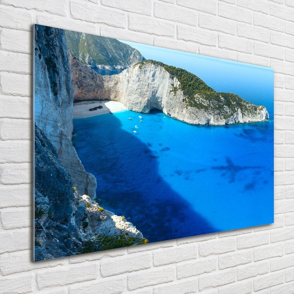 Pintura en acrílico horizontal Zante Grecia