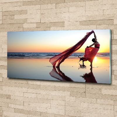 Cuadro metacrilato horizontal Mujer bailando