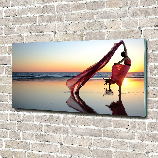 Cuadro metacrilato horizontal Mujer bailando