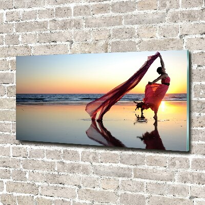 Cuadro metacrilato horizontal Mujer bailando