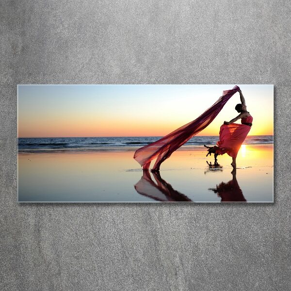 Cuadro metacrilato horizontal Mujer bailando