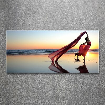 Cuadro metacrilato horizontal Mujer bailando