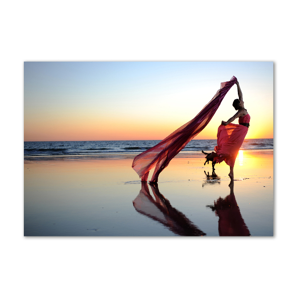 Cuadro metacrilato horizontal Mujer bailando