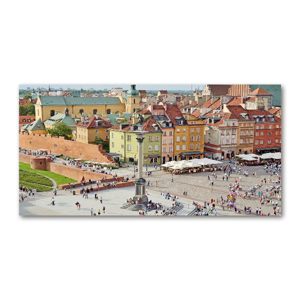 Pintura en acrílico horizontal Varsovia Polonia