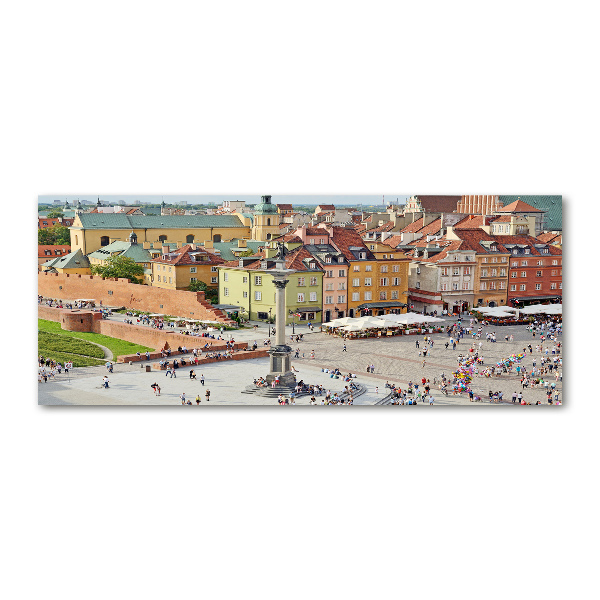 Pintura en acrílico horizontal Varsovia Polonia