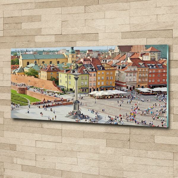 Pintura en acrílico horizontal Varsovia Polonia