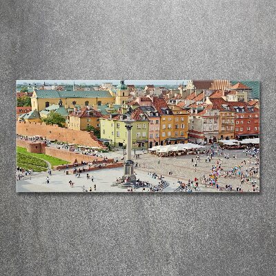 Pintura en acrílico horizontal Varsovia Polonia