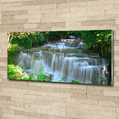 Pintura en acrílico horizontal Cascada