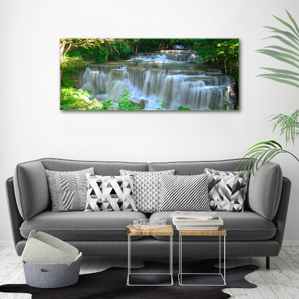 Pintura en acrílico horizontal Cascada