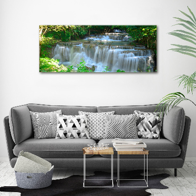 Pintura en acrílico horizontal Cascada