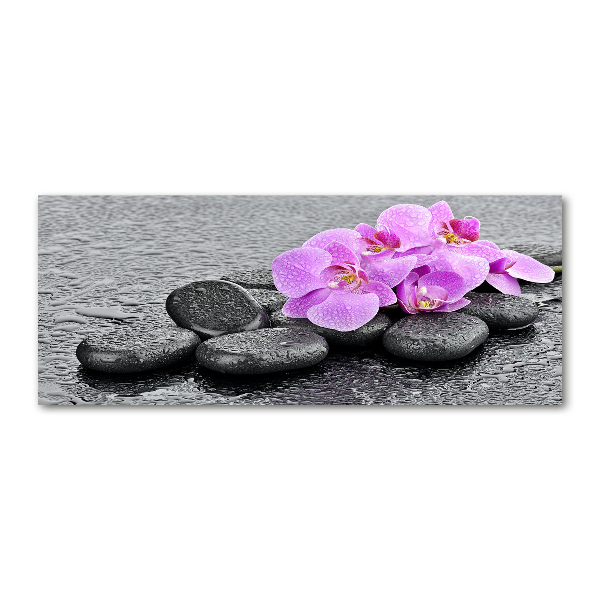 Cuadro metacrilato horizontal Piedras de orquídea