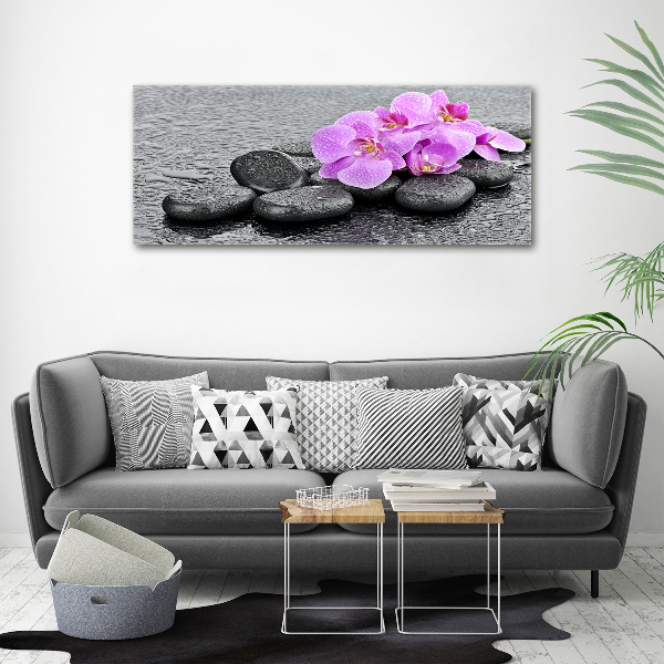 Cuadro metacrilato horizontal Piedras de orquídea