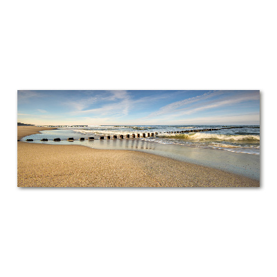 Foto obraz akryl Plaża nad Bałtykiem