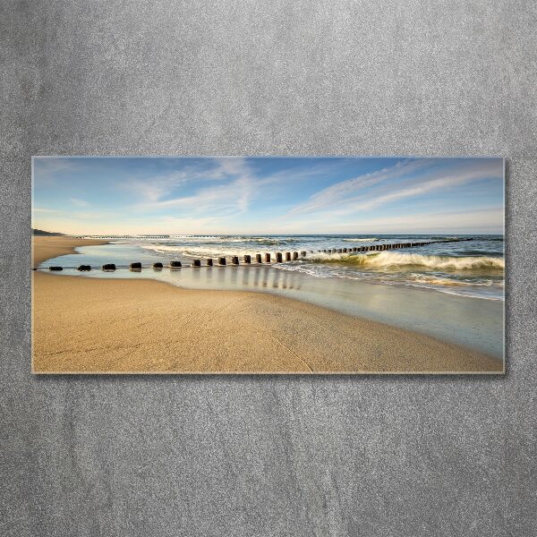 Foto obraz akryl Plaża nad Bałtykiem