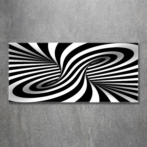Pintura en acrílico horizontal Vórtice abstracto