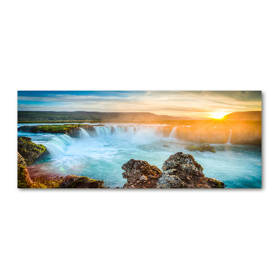 Cuadro acrílico horizontal Cascada
