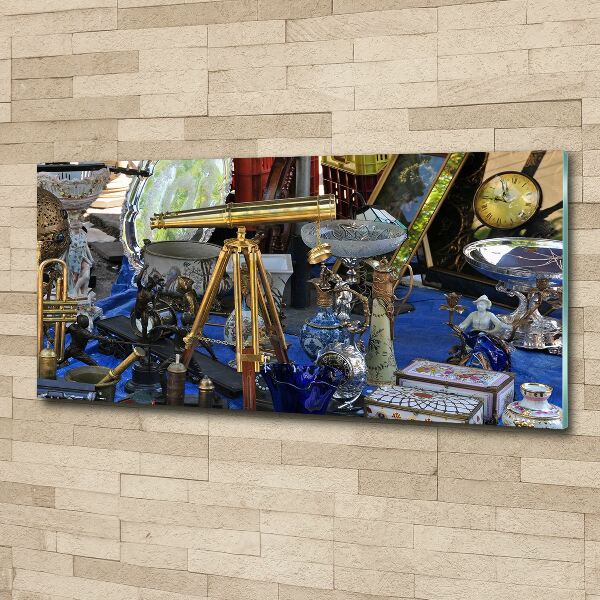 Pintura en acrílico horizontal Antigüedades