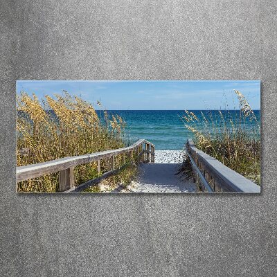 Pintura en acrílico horizontal Dunas costeras