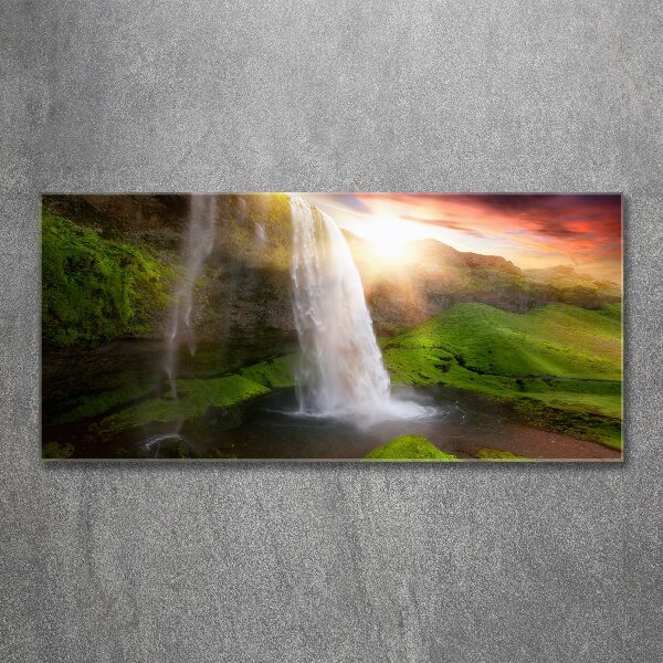 Cuadro metacrilato horizontal Cascada