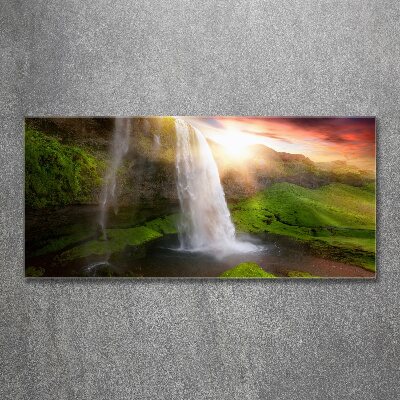 Cuadro metacrilato horizontal Cascada