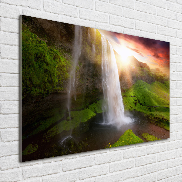Cuadro metacrilato horizontal Cascada
