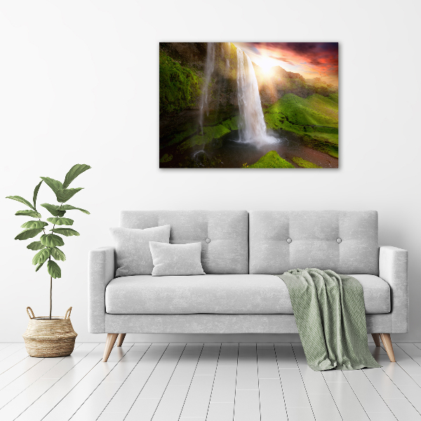 Cuadro metacrilato horizontal Cascada