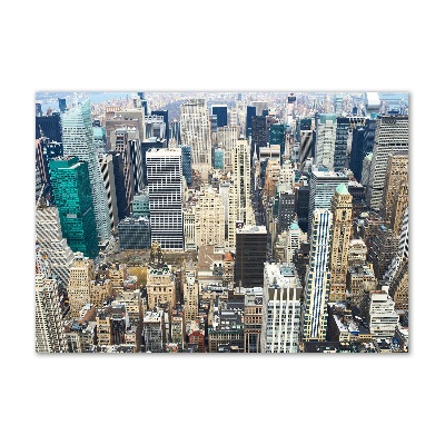 Cuadro metacrilato horizontal Manhattan Nueva York