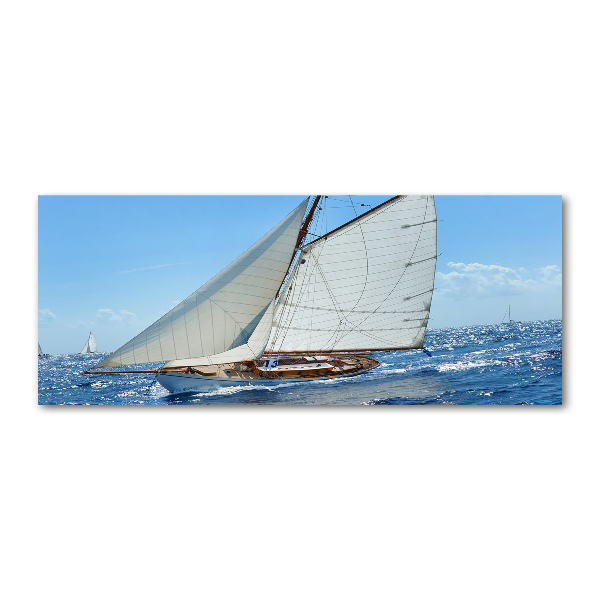 Pintura en acrílico horizontal Yate