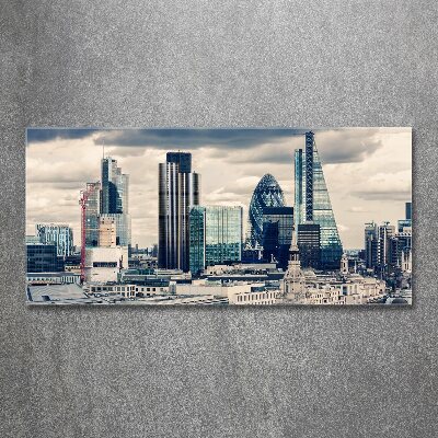 Pintura en acrílico horizontal Rascacielos